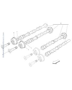 01.22 - 2 - RH CYLINDER HEAD CAMSHAFTS