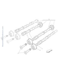 01.23 - 2 - LH CYLINDER HEAD CAMSHAFTS