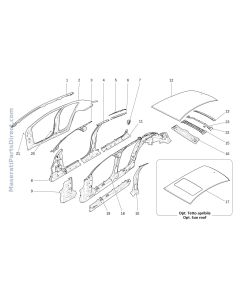 09.01 - 1 - BODYWORK AND CENTRAL OUTER TRIM PANELS
