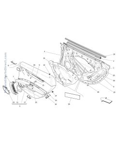 09.32 - 1 - REAR DOORS: TRIM PANELS