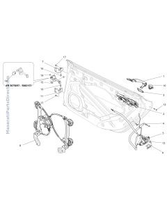 09.33 - 1 - REAR DOORS: MECHANISMS