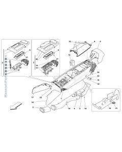 09.51 - 1 - ACCESSORY CONSOLE AND CENTRE CONSOLE