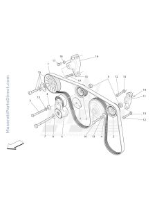 01.11 - 2 - AUXILIARY DEVICE BELTS