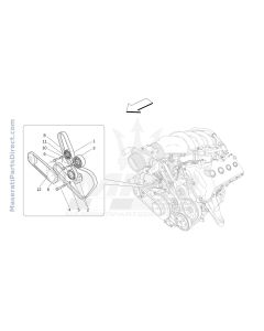 01.11 - 1 - AUXILIARY DEVICE BELTS