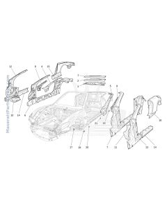 09.01 - 1 - BODYWORK AND CENTRAL OUTER TRIM PANELS