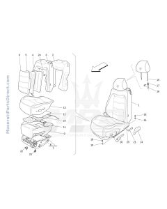 09.40 - 2 - FRONT SEATS: TRIM PANELS