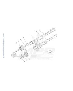 01.23 - 1 - LH CYLINDER HEAD CAMSHAFTS