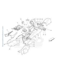 09.51 - 4 - ACCESSORY CONSOLE AND CENTRE CONSOLE