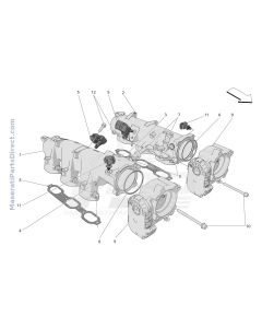 01.40 - 1 - INTAKE MANIFOLD AND THROTTLE BODY