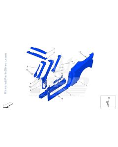 09.01 - 1 - BODYWORK AND CENTRAL OUTER TRIM PANELS