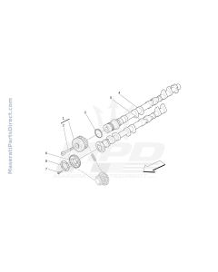 01.22 - 1 - RH CYLINDER HEAD CAMSHAFTS