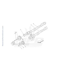 01.23 - 1 - LH CYLINDER HEAD CAMSHAFTS