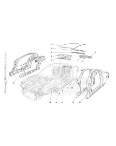 09.01 - 3 - BODYWORK AND CENTRAL OUTER TRIM PANELS