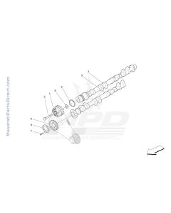 01.22 - 2 - RH CYLINDER HEAD CAMSHAFTS