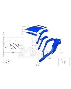 09.01 - 1 - BODYWORK AND CENTRAL OUTER TRIM PANELS