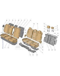 09.42 - 1 - REAR SEATS: TRIM PANELS