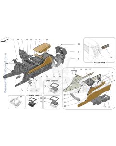 09.51 - 1 - ACCESSORY CONSOLE AND CENTRE CONSOLE