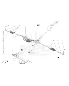 05.10 - 1 - COMPLETE STEERING RACK UNIT