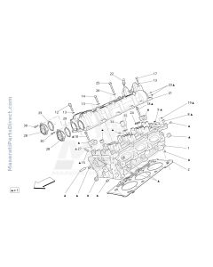 01.20 - 2 - RH CYLINDER HEAD