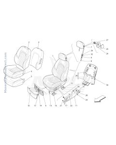 09.40 - 2 - FRONT SEATS: TRIM PANELS