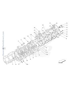 01.21 - 1 - LH CYLINDER HEAD
