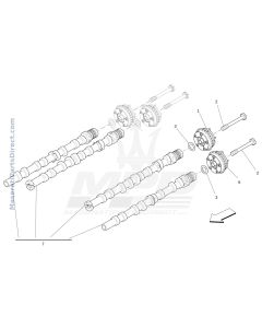 01.23 - 1 - LH CYLINDER HEAD CAMSHAFTS