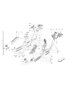 09.44 - 1 - PASSENGER COMPARTMENT B PILLAR TRIM PANELS AND SIDE PANELS