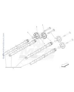 01.22 - 1 - RH CYLINDER HEAD CAMSHAFTS