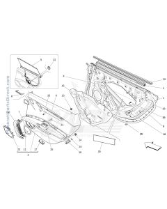 09.32 - 1 - REAR DOORS: TRIM PANELS