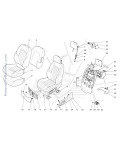 09.40 - 2 - FRONT SEATS: TRIM PANELS