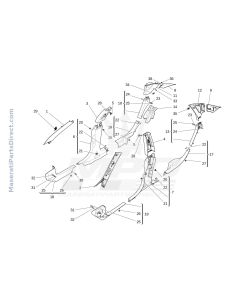 09.44 - 2 - PASSENGER COMPARTMENT B PILLAR TRIM PANELS AND SIDE PANELS