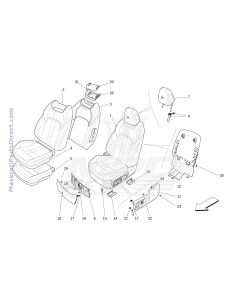 09.40 - 8 - FRONT SEATS: TRIM PANELS