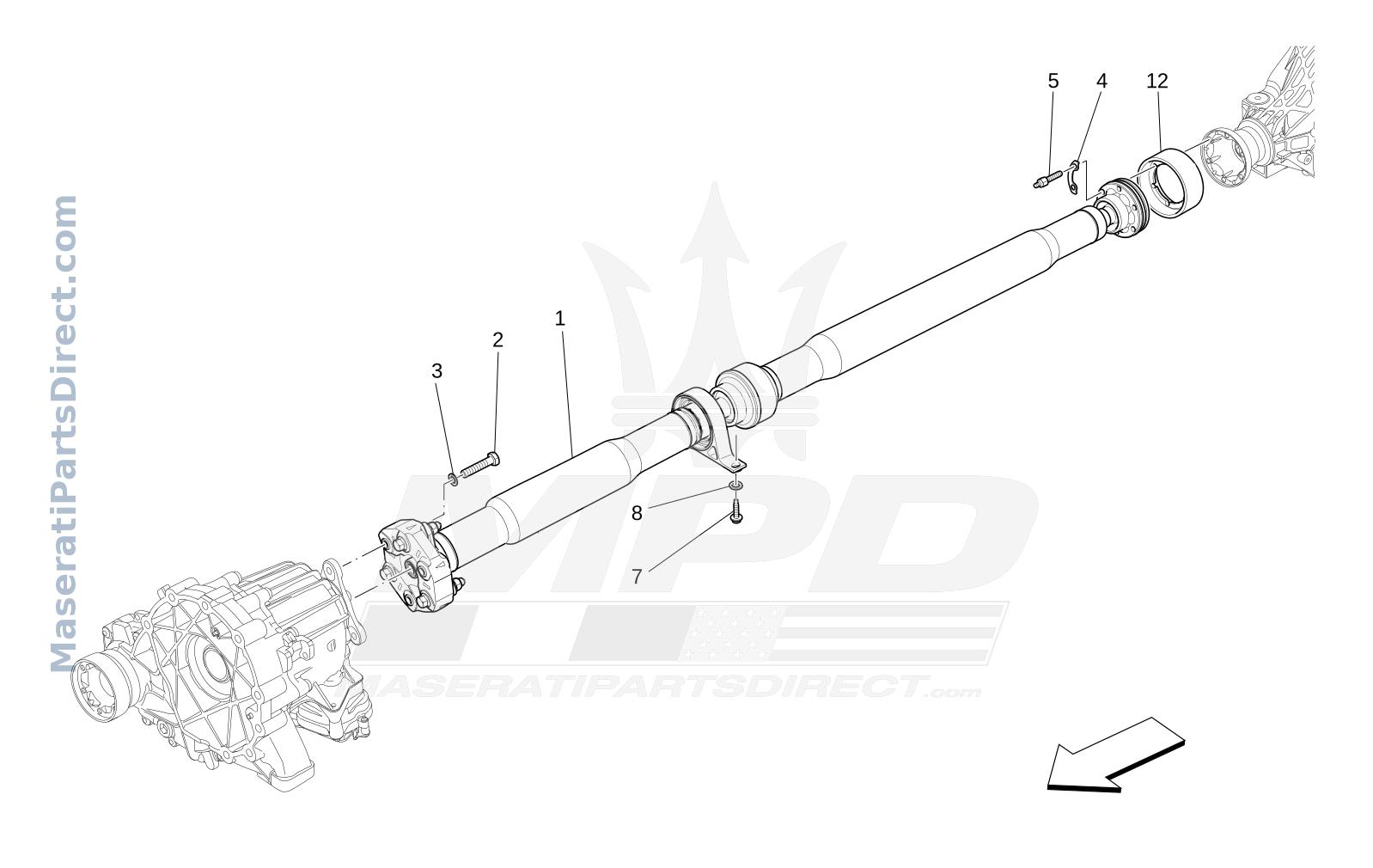 03.30 - 2 - TRANSMISSION SHAFT Diagram