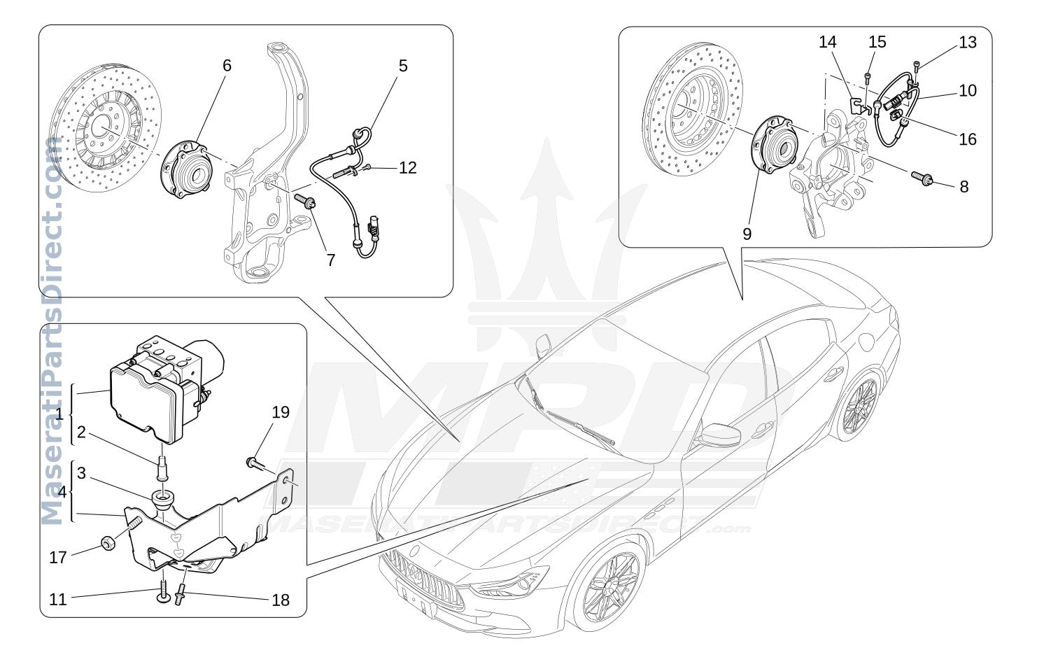 04.90 - 1 - BRAKING CONTROL SYSTEMS Diagram