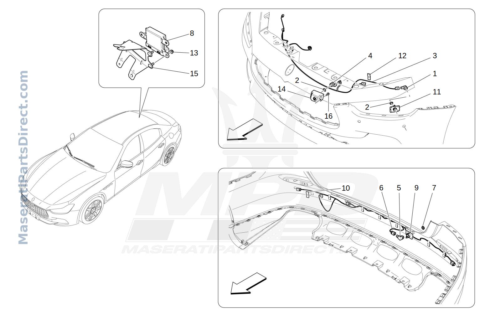 09.12 - 1 - PARKING SENSORS Diagram