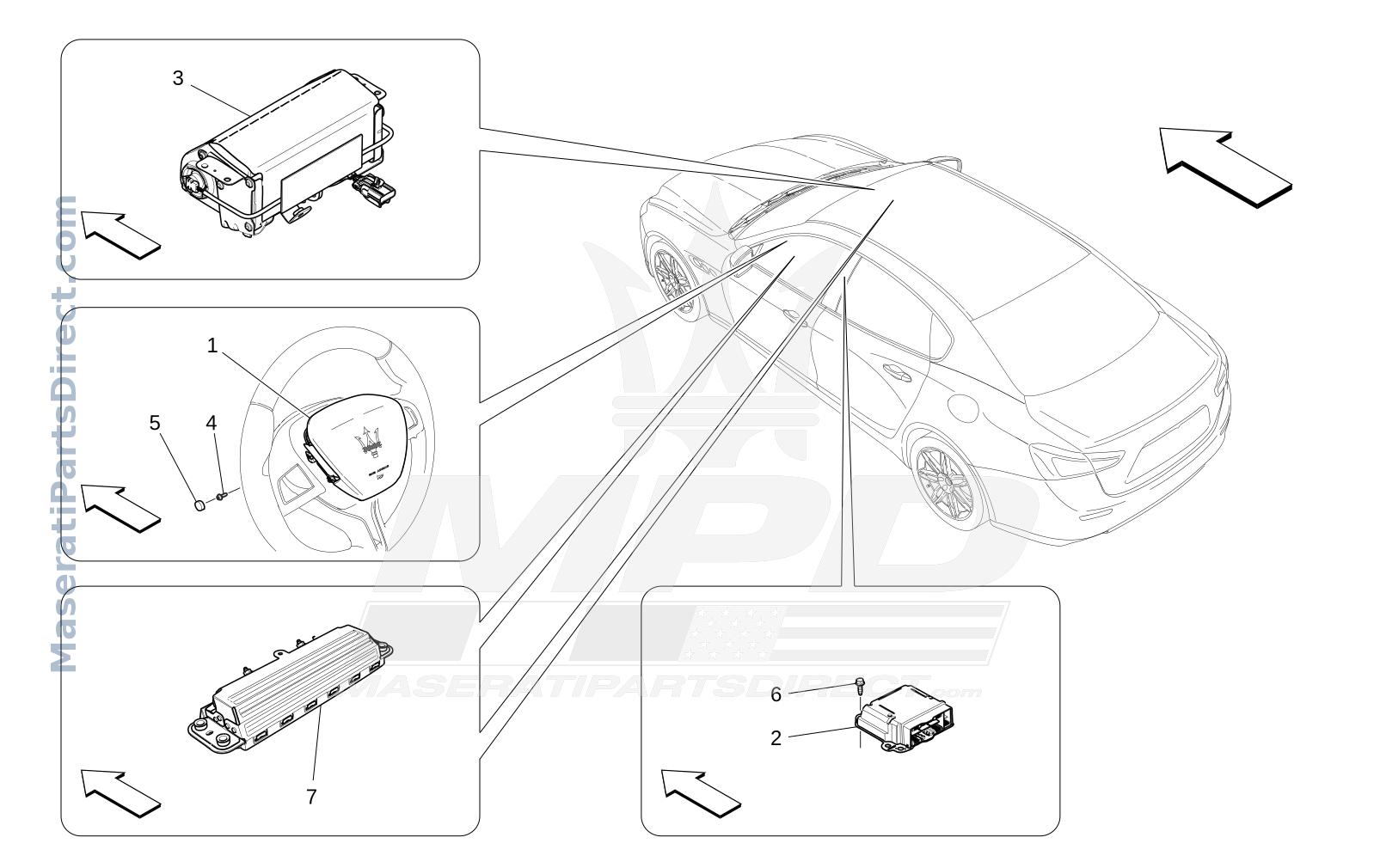 07.00 - 1 - FRONT AIRBAG SYSTEM Diagram