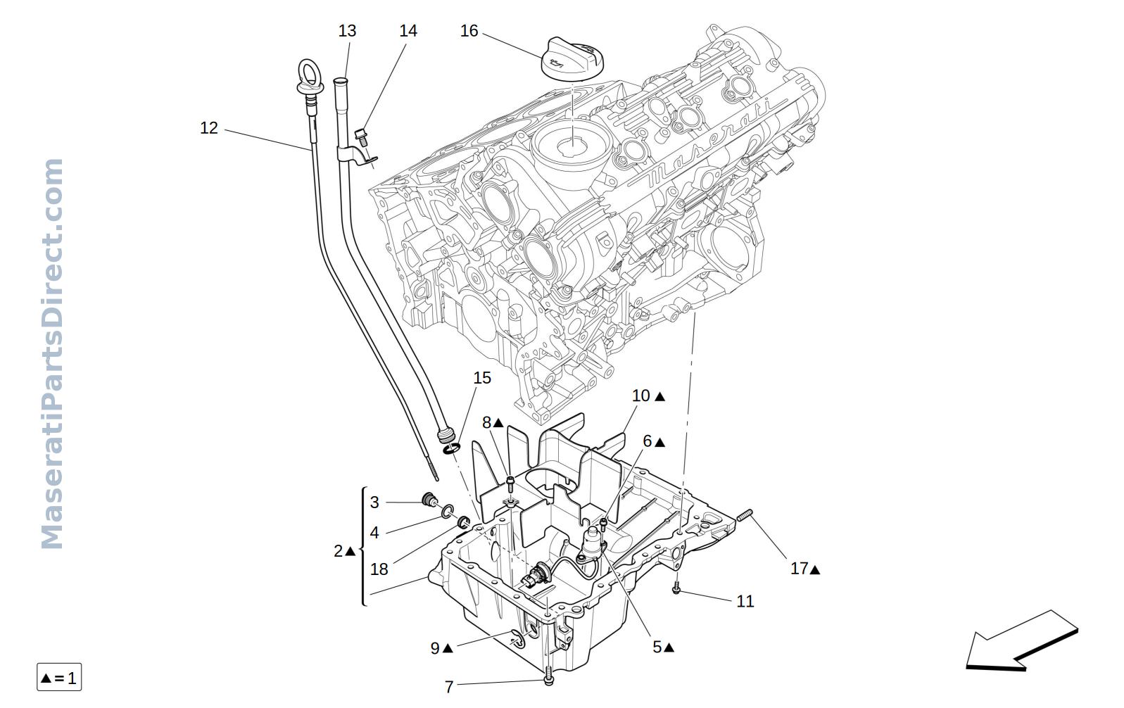 01.60 - 2 - LUBRICATION SYSTEM: CIRCUIT AND COLLECTION Diagram
