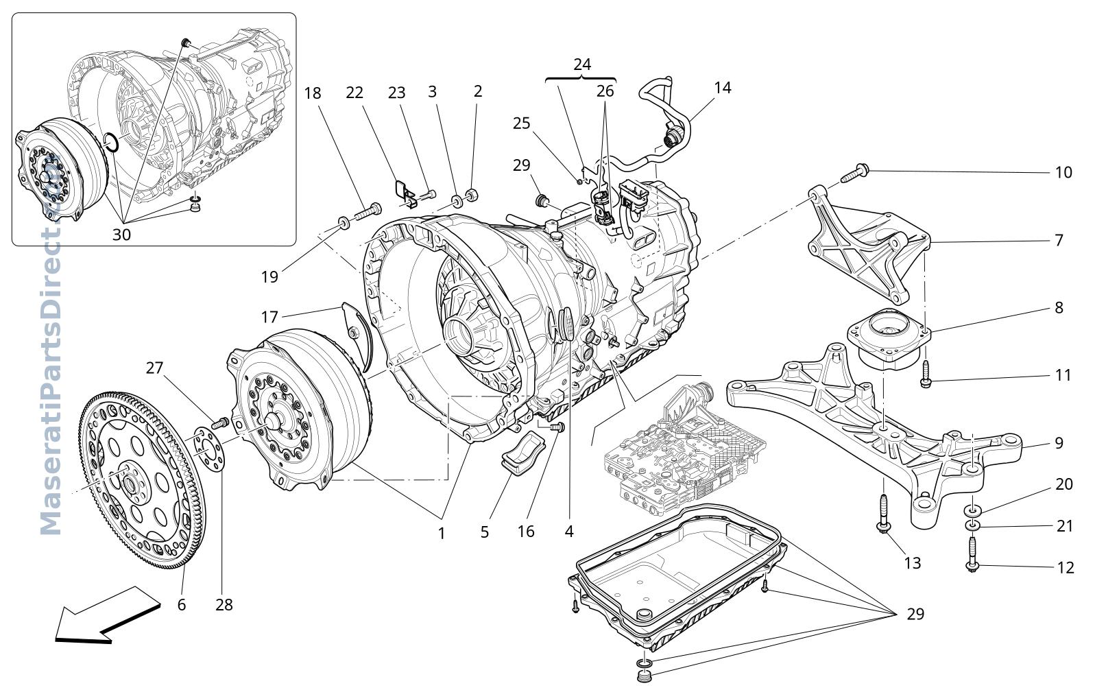 03.10 - 2 - GEARBOX HOUSINGS Diagram