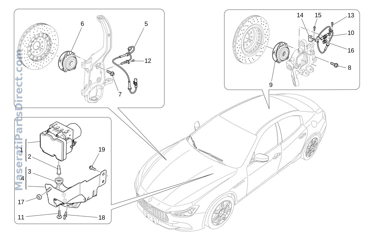 04.90 - 1 - BRAKING CONTROL SYSTEMS Diagram