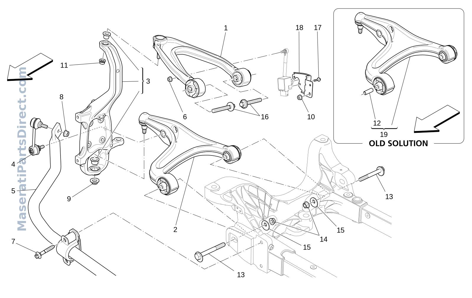 06.10 - 1 - FRONT SUSPENSION Diagram