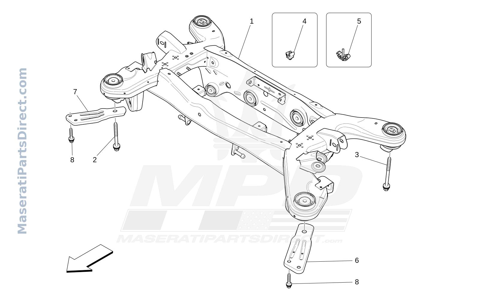 06.22 - 1 - REAR CHASSIS Diagram