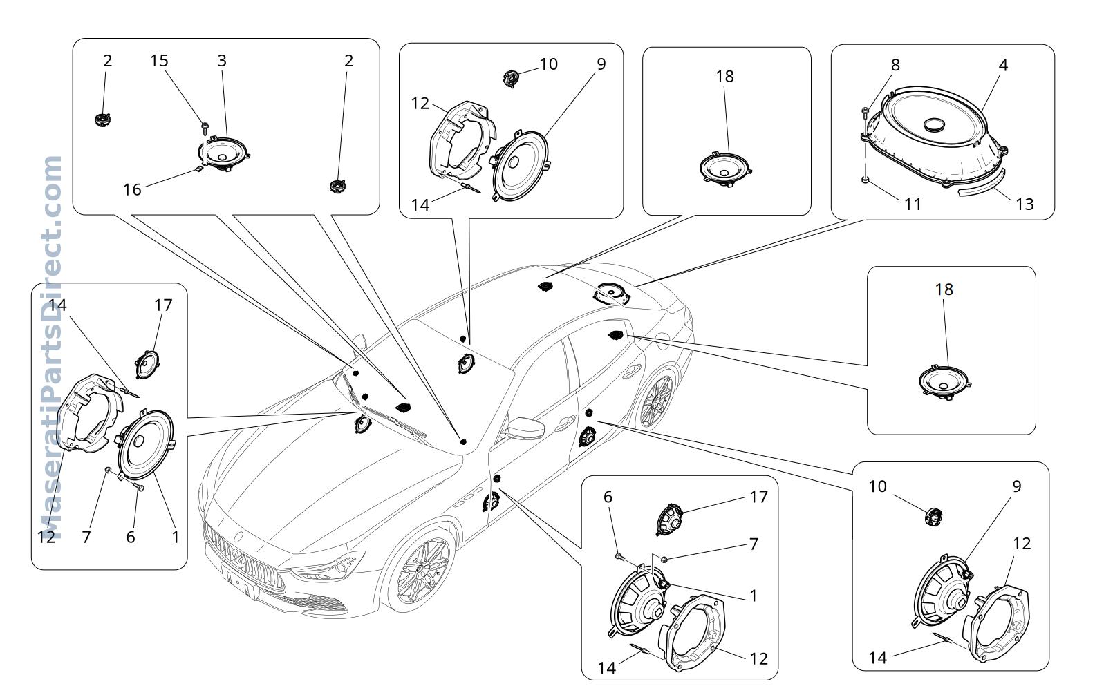 08.70 - 2 - SOUND DIFFUSION SYSTEM Diagram