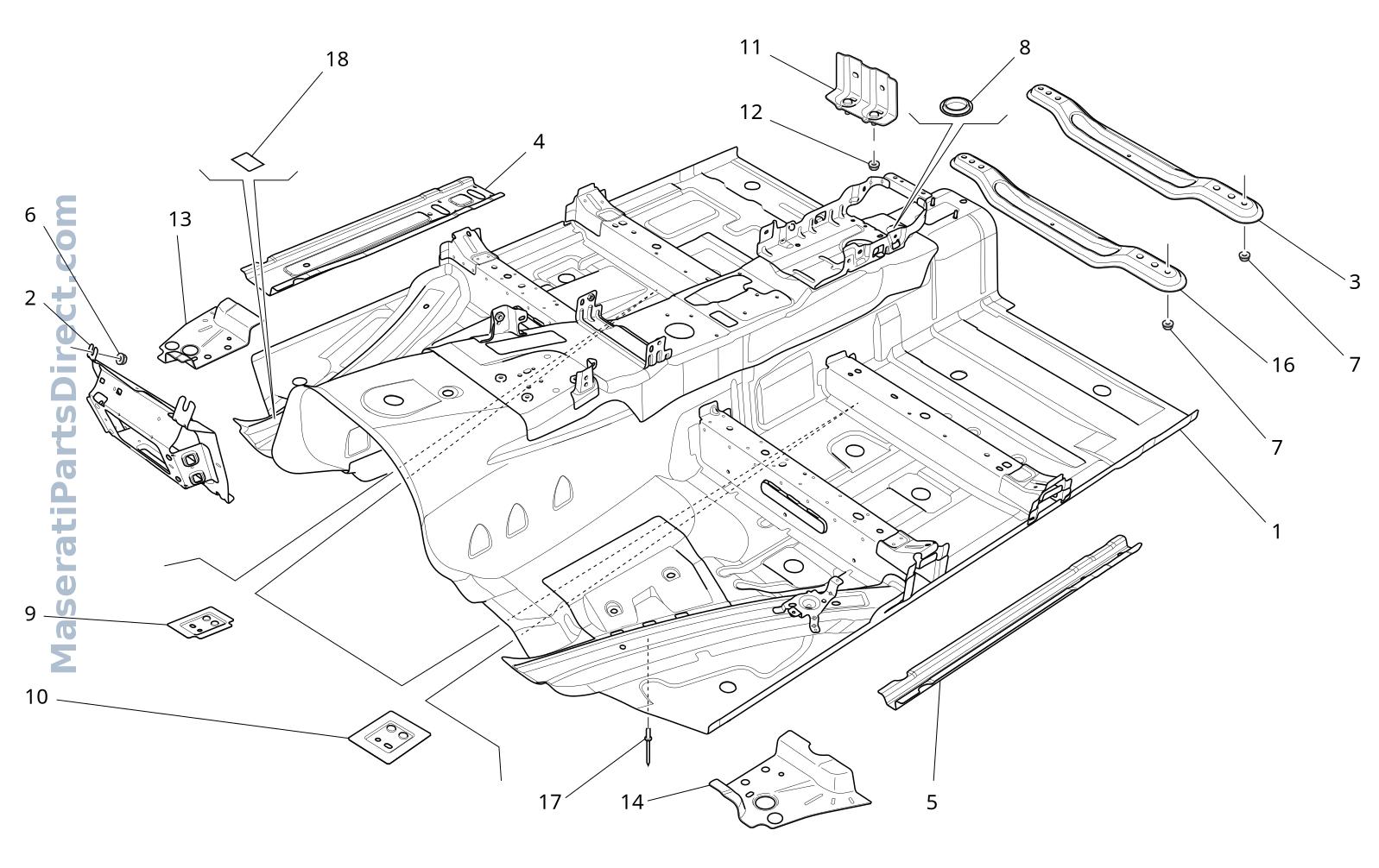 09.04 - 1 - CENTRAL STRUCTURAL FRAMES AND SHEET PANELS Diagram