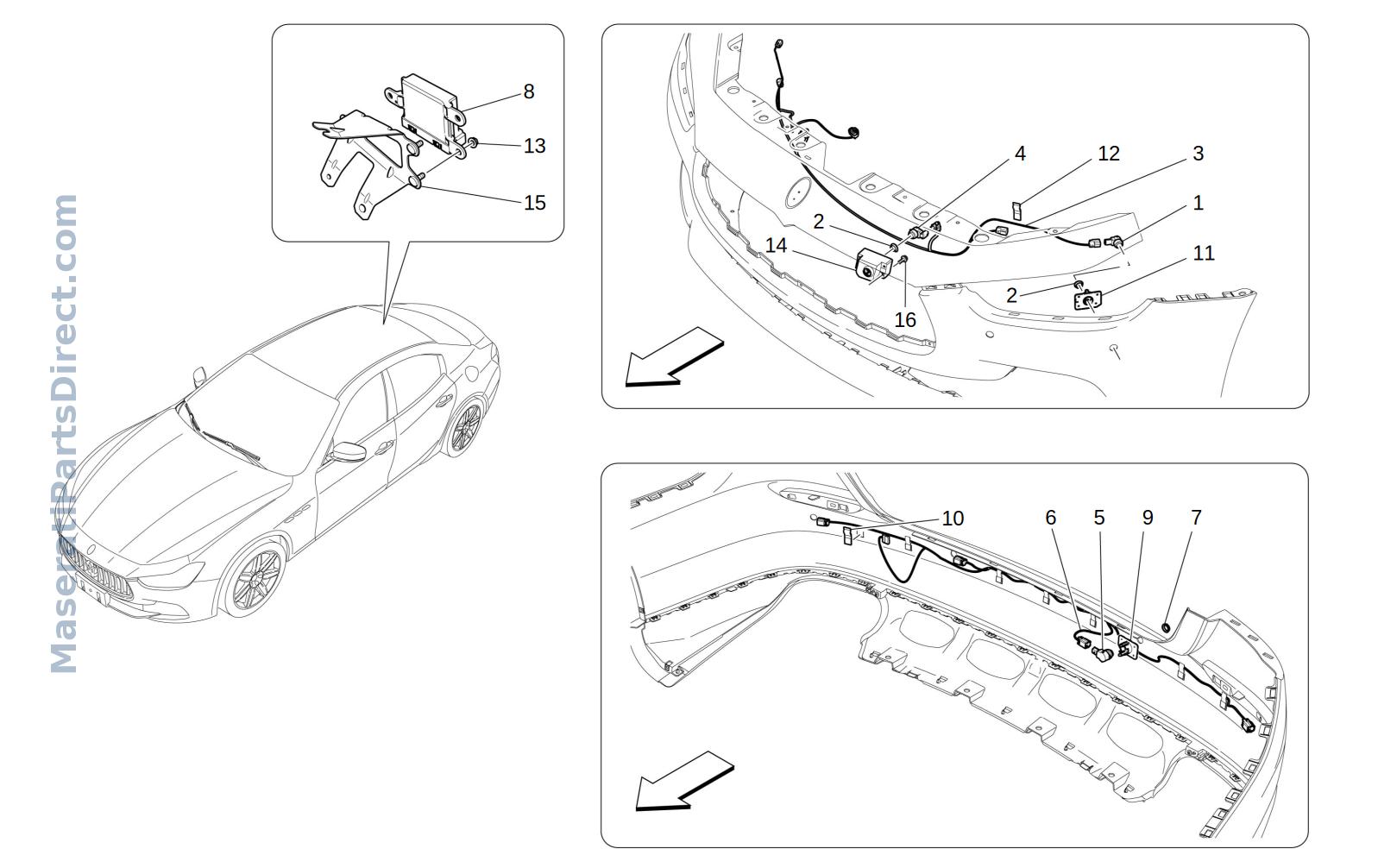 09.12 - 1 - PARKING SENSORS Diagram