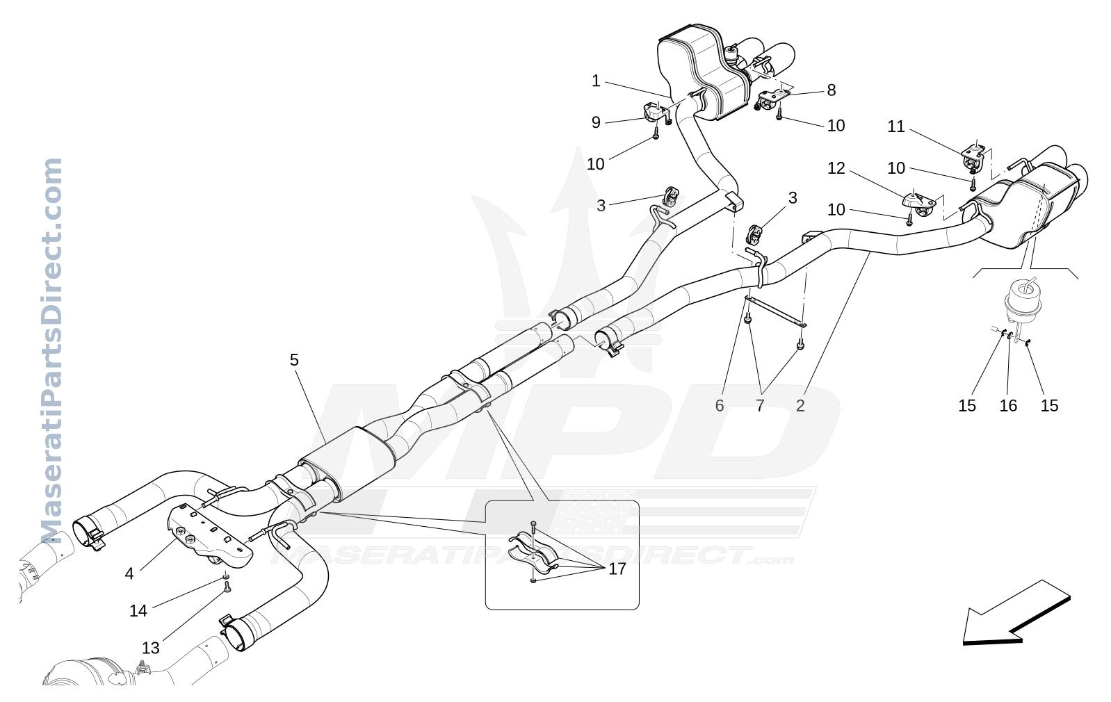 01.81 - 2 - SILENCERS Diagram