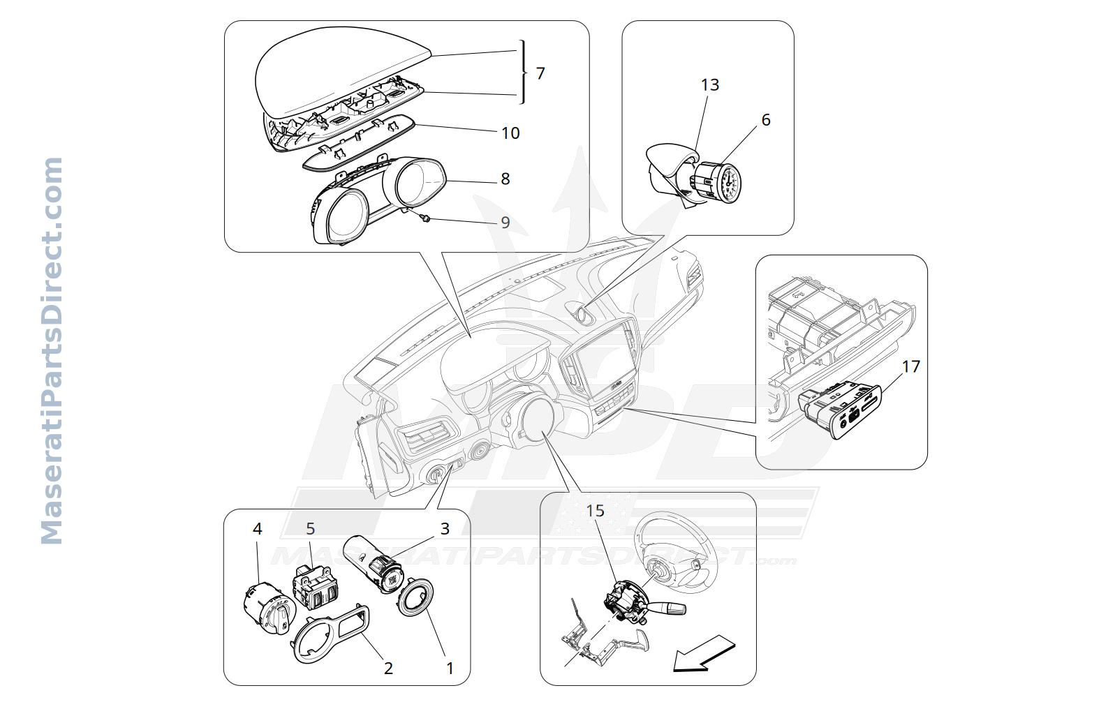 08.50 - 2 - DASHBOARD DEVICES Diagram