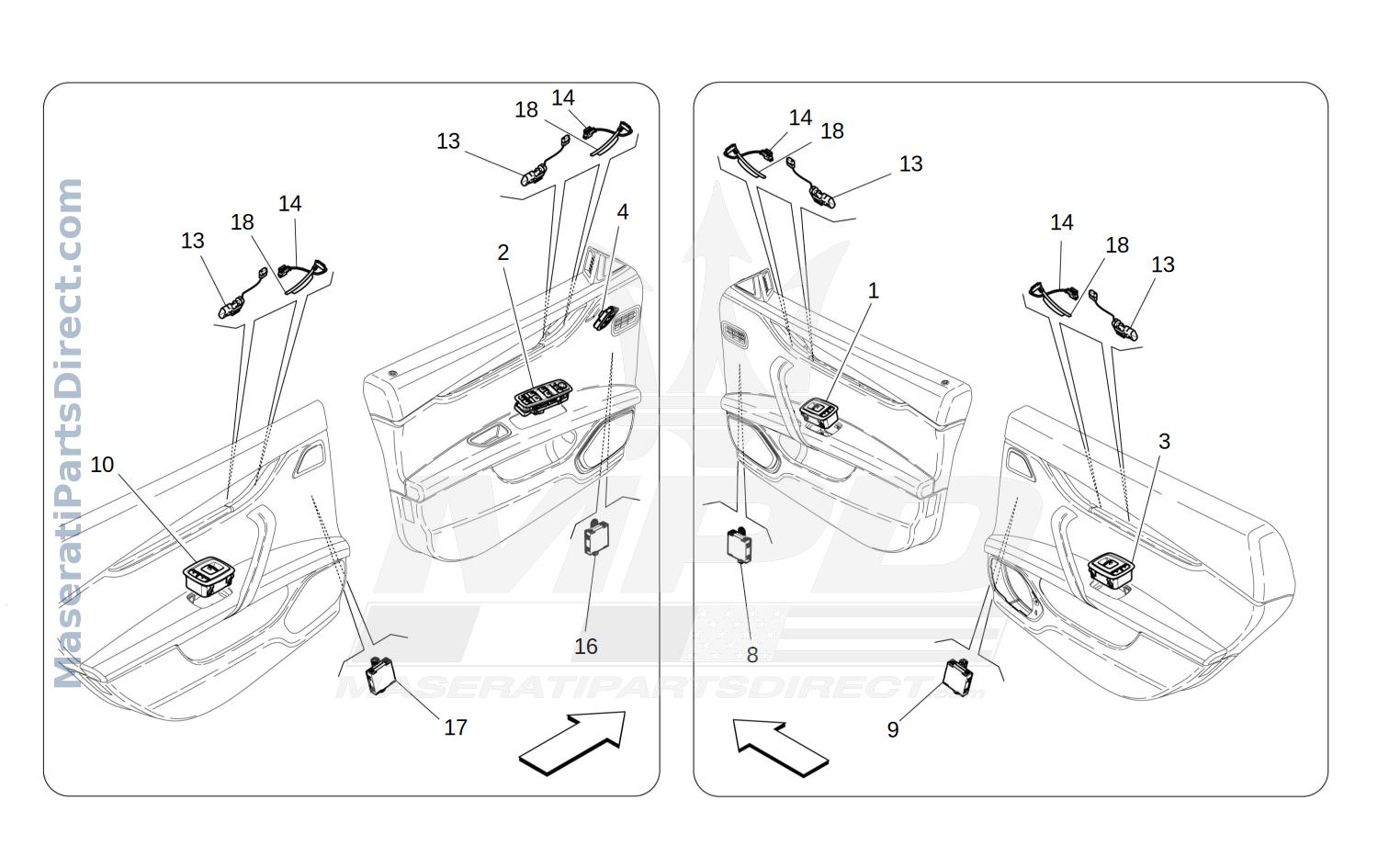 08.52 - 2 - DOOR DEVICES Diagram