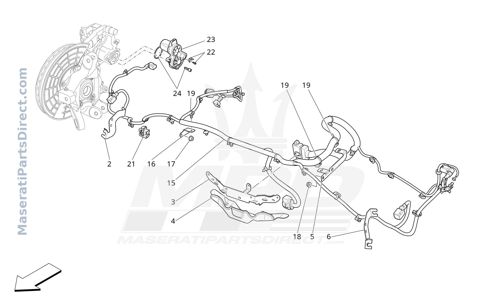 04.30 - 3 - PARKING BRAKE Diagram
