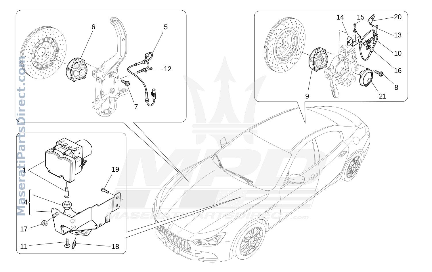 04.90 - 2 - BRAKING CONTROL SYSTEMS Diagram