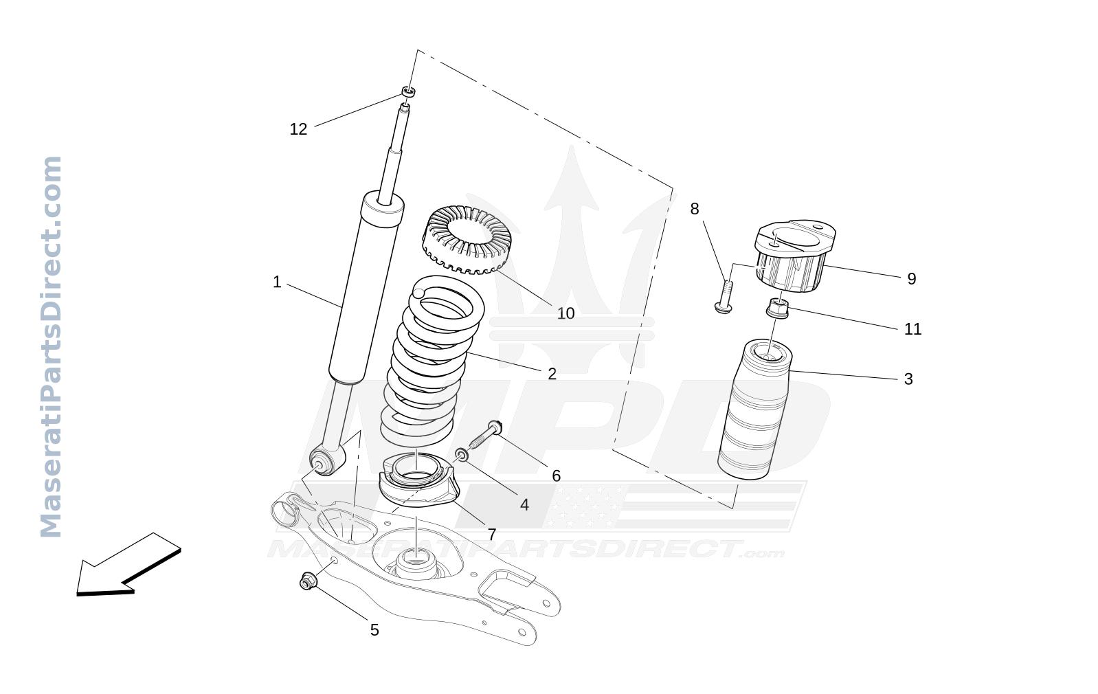 06.21 - 1 - REAR SHOCK ABSORBER DEVICES Diagram